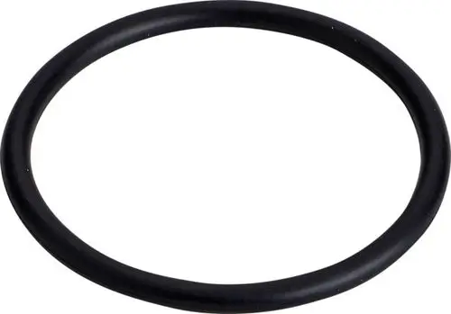 Schwarzer O-Ring auf weißem Hintergrund. Das Produkt gehört zur Marke Ideal Standard und wird oft in Sanitärinstallationen verwendet.
